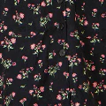 Yumi Black Floral Print Pinafore Dress With Button Up - Image 7