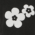 Yumi Black Flower Knitted Sleeveless Jumper Vest - Image 5