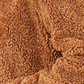 Yumi Brown Short Teddy Bear Jacket - Image 6