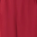Yumi Burgundy Wide Leg Trousers - Image 4