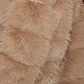 Yumi Coffee Luxe Faur Fur Coat - Image 6