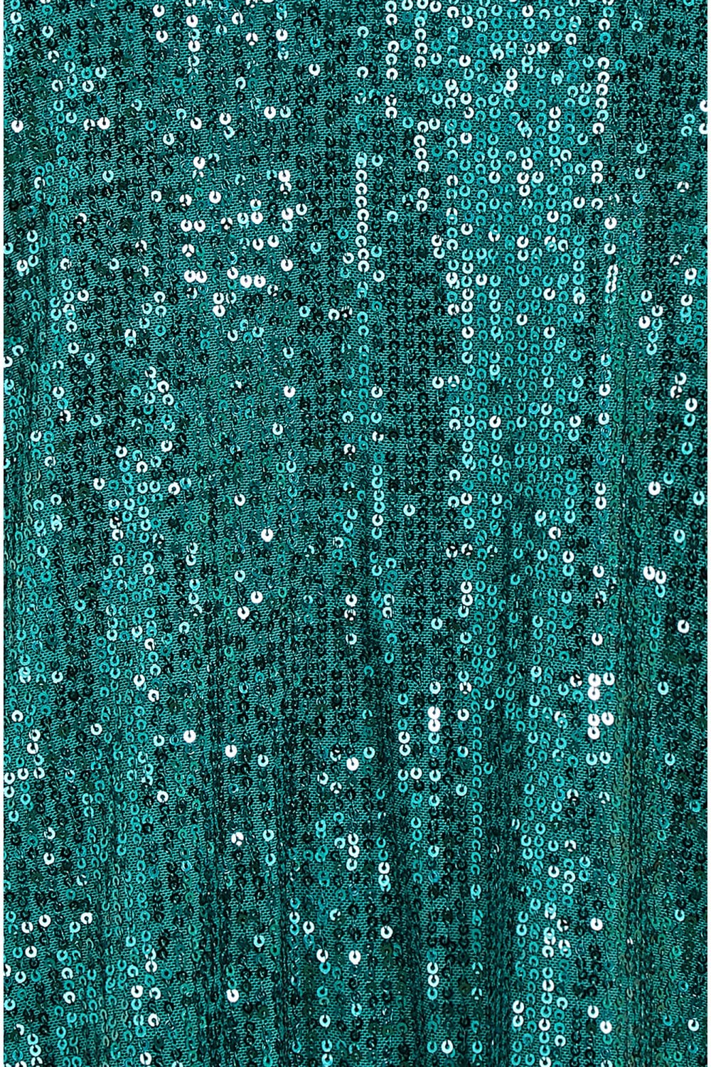 Yumi Green Sequin Top With Fluted Sleeve - Image 6