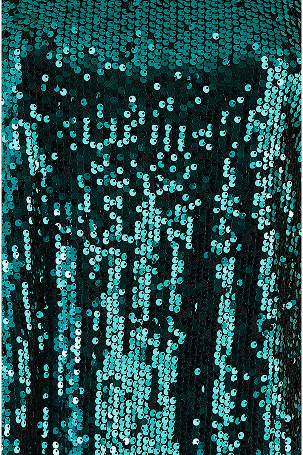 Yumi Green Sequin Tunic Dress With Balloon Sleeves - Image 5