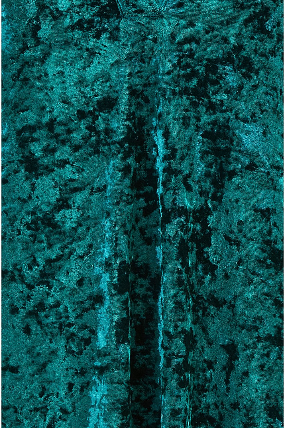 Yumi Green Velvet Tunic Dress With 3/4 Sleeves - Image 5