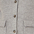 Yumi Grey Knitted Pullover Waistcoat - Image 5