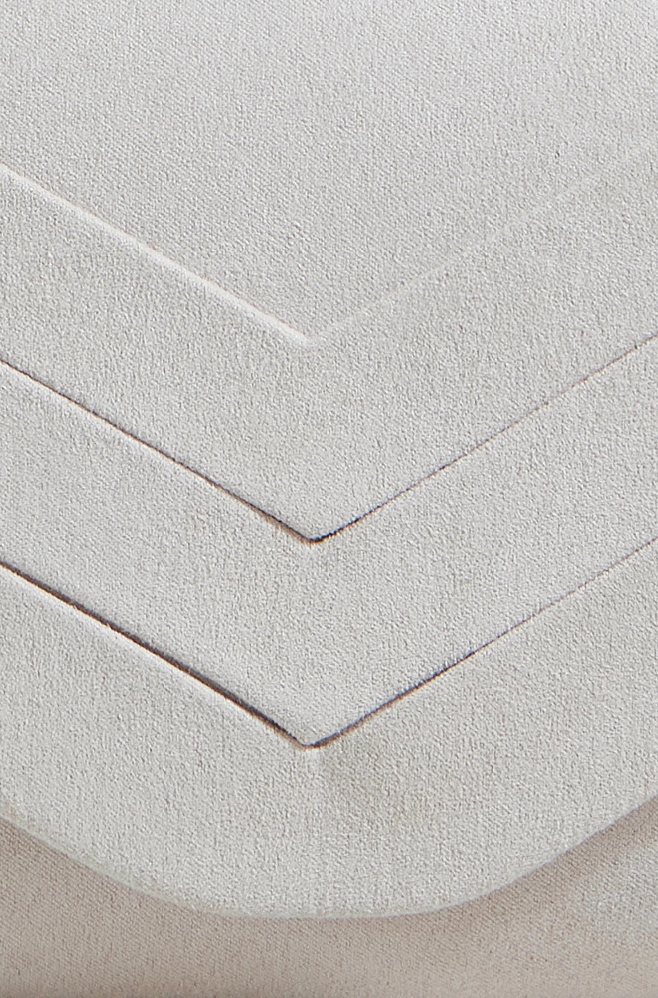 Yumi Ivory Shimmer Envelope Clutch Bag - Image 7