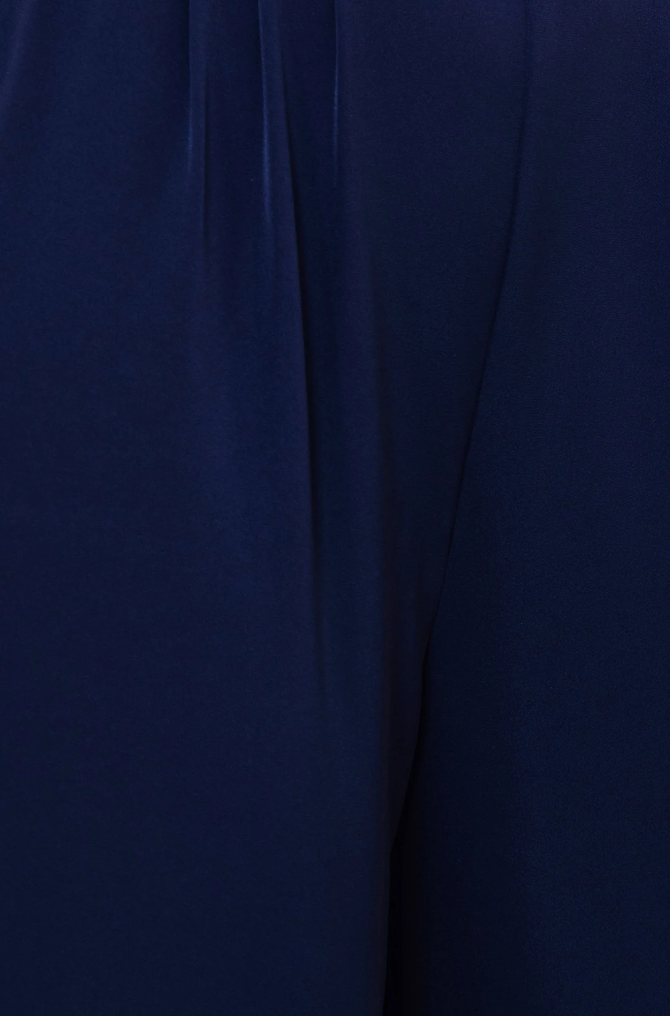 Yumi Navy Buckle Jumpsuit With Twist Knot Detail - Image 7