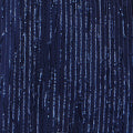 Yumi Navy Dripping Sequin Tunic Dress - Image 6
