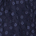 Yumi Navy Long Sleeve Floral Applique Tunic - Image 7