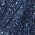 Yumi Navy Sequin Top With Sheer Sleeves And Cut Out Back - Image 5