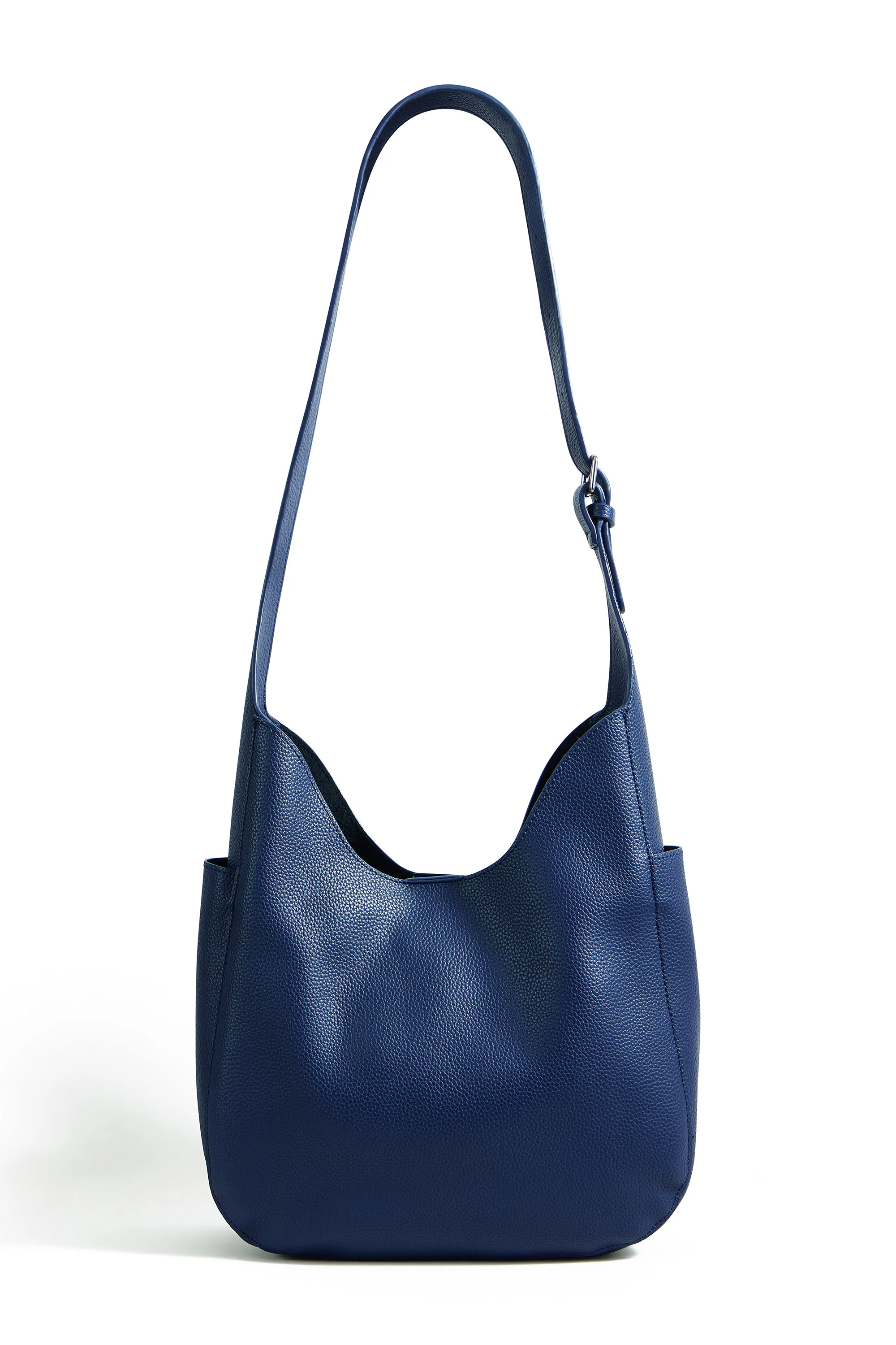 Yumi Navy Shoulder Bag With Detachable Inside Purse - Image 3