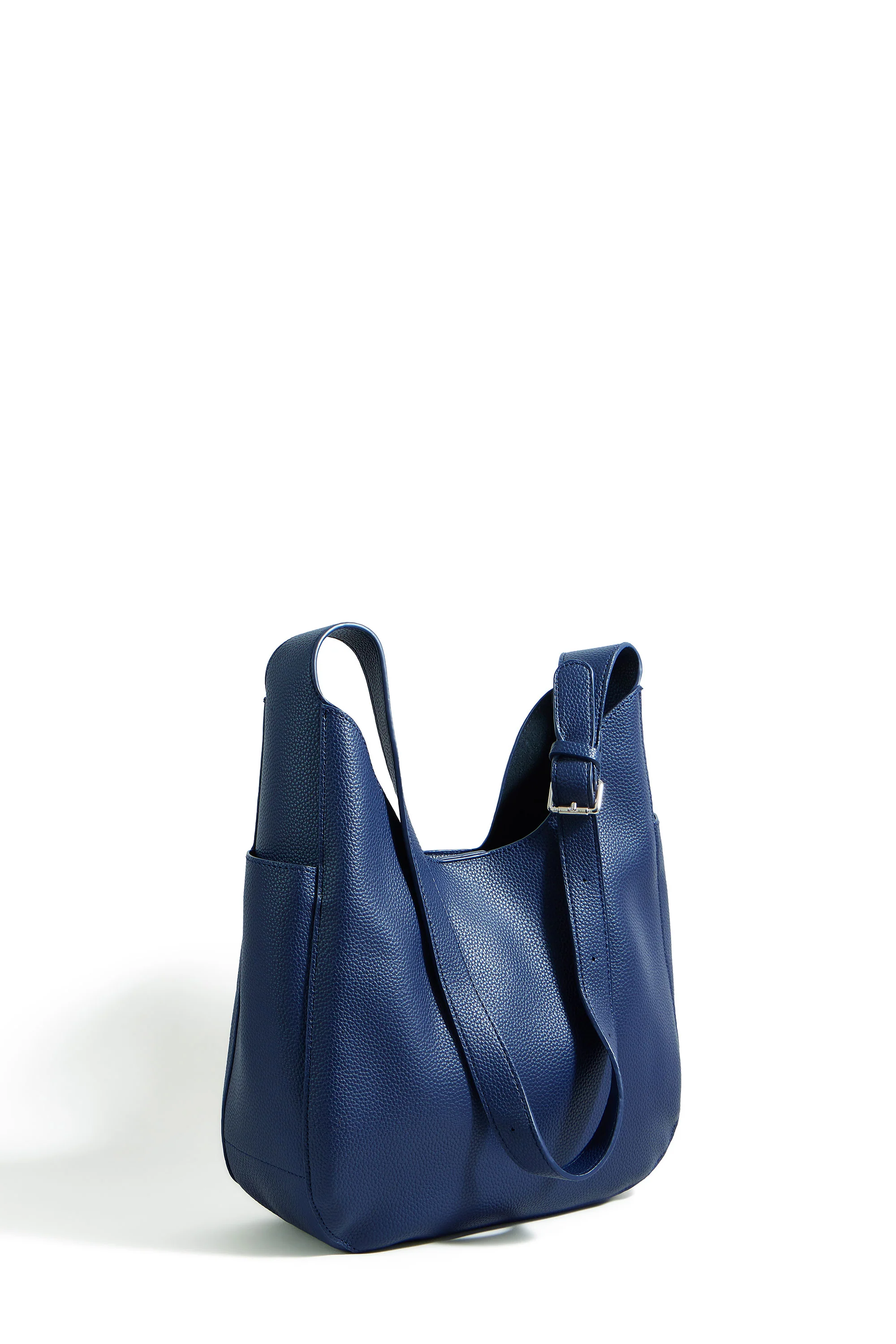 Yumi Navy Shoulder Bag With Detachable Inside Purse - Image 5