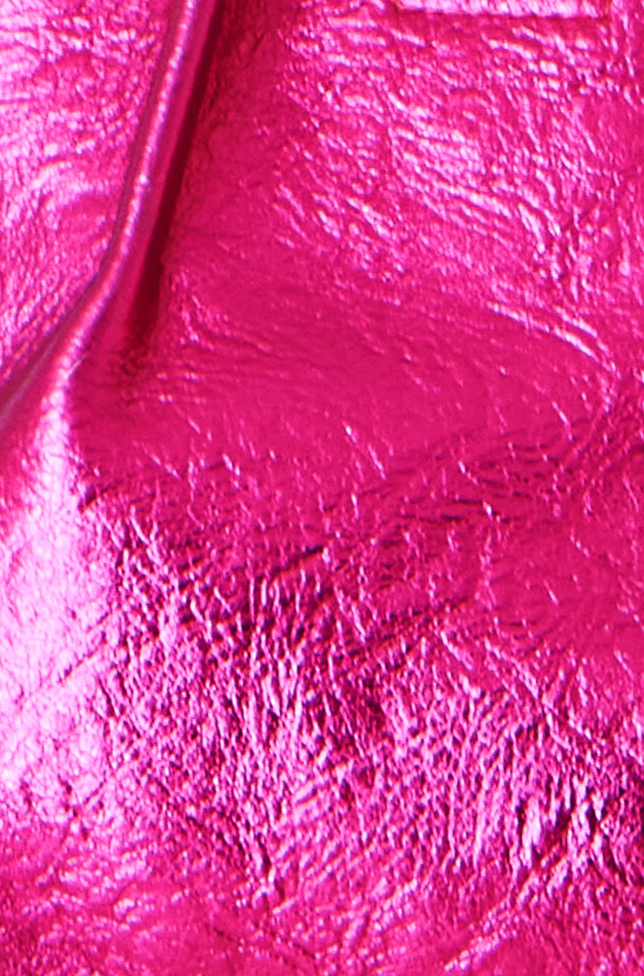 Yumi Pink Metallic Small Tote Bag - Image 6