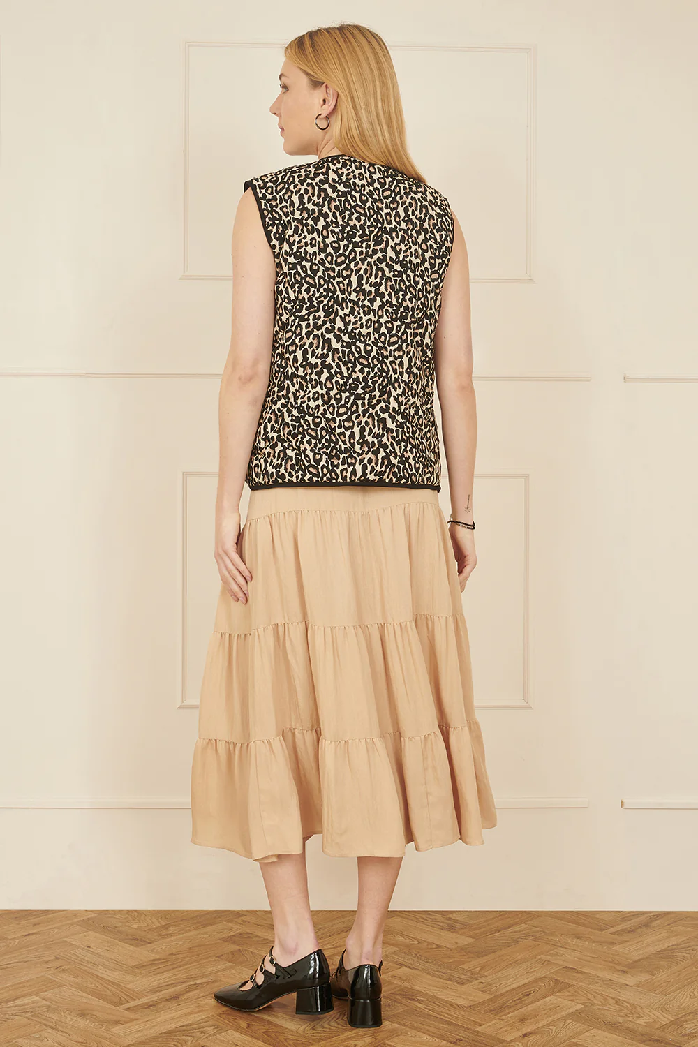 Yumi Stone Midi Boho Skirt - Image 4