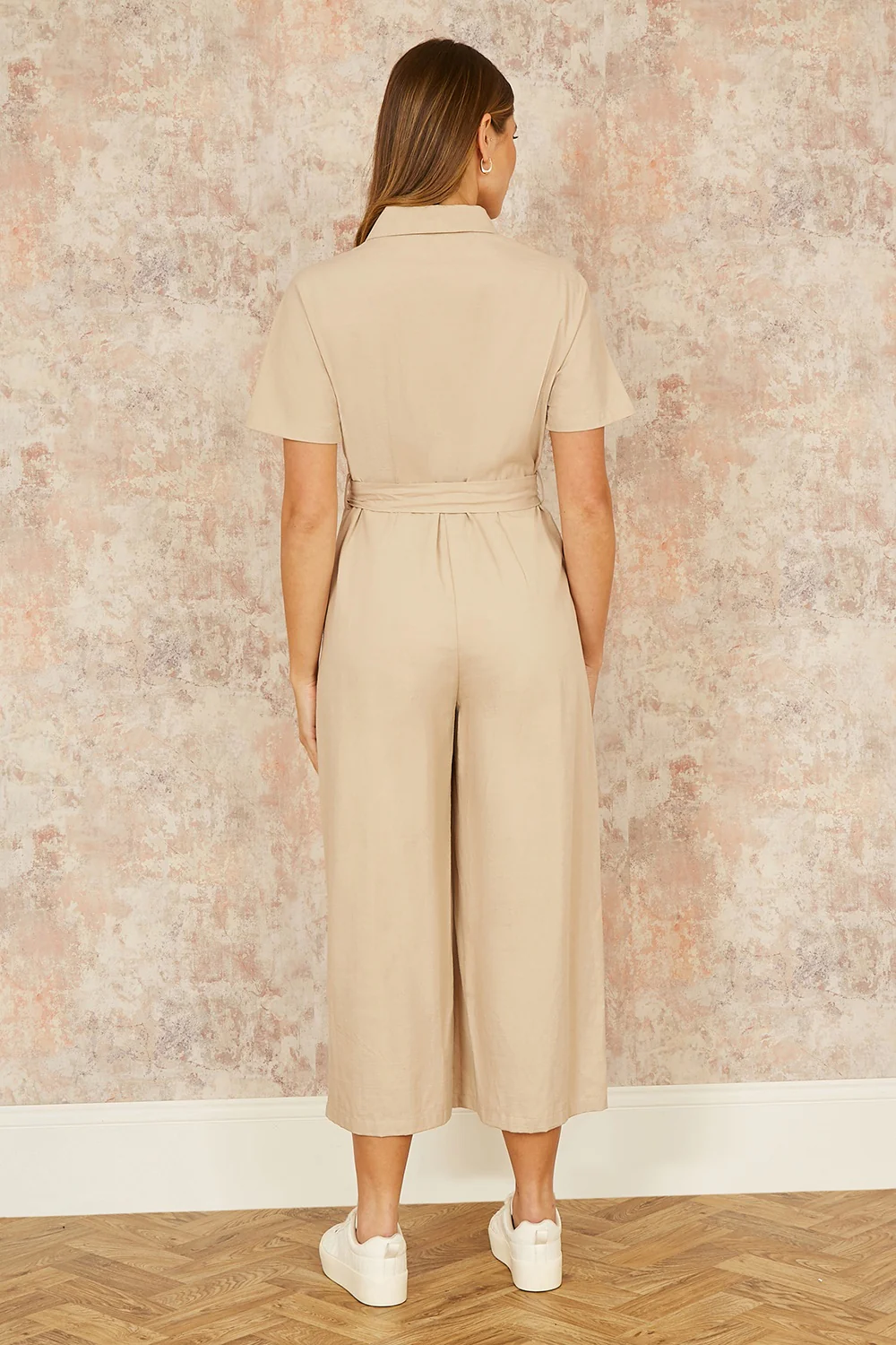 Yumi Stone Utility Relaxed Fit Jumpsuit - Image 4