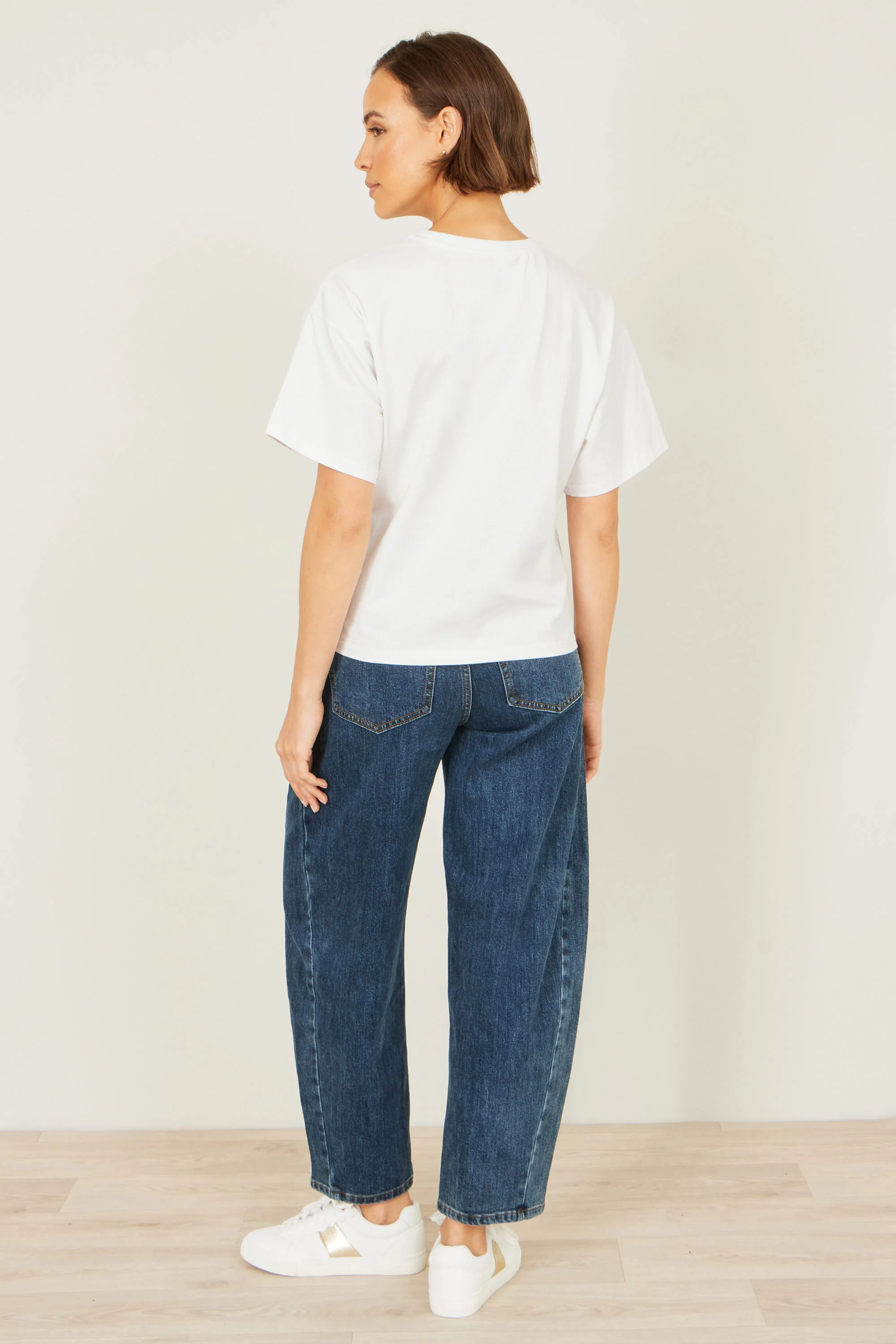 Yumi White Costa Rica Cotton T Shirt - Image 4